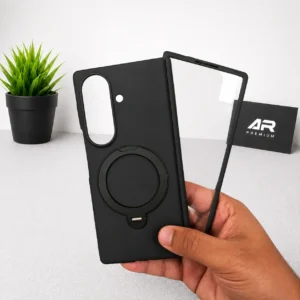 imgi_4_content-1-2.webp Samsung Galaxy Z Fold 8 Ultra Hard Leather Case with Metal Stand & Tempered Glass