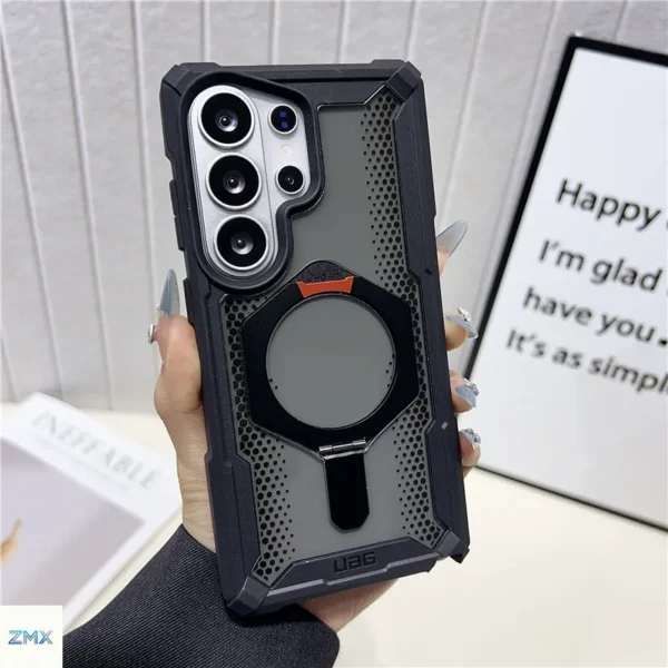 UAG Plasma XTE Rugged MagSafe Case Cover for Galaxy S26 Ultra | Shockproof Armor Back Cover with Stand