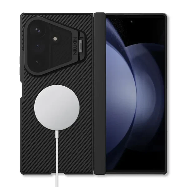 Nillkin Samsung Galaxy Z Fold 8 Ultra Case, MagSafe CamShield Camera Cover Stand with Hinge Protection