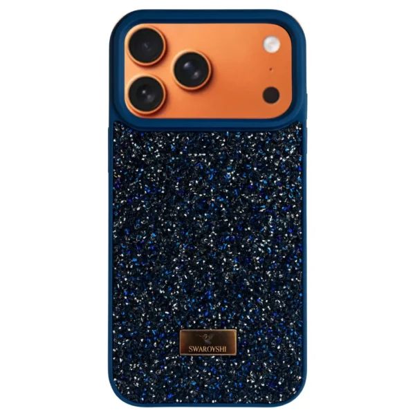 Swarovski Glitter Crystal Case Cover for iPhone 17 Pro Max | Premium Shiny Rhinestone Shockproof Slim Back Cover
