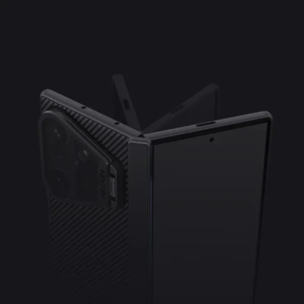 Nillkin Samsung Galaxy Z Fold 8 Ultra Case, MagSafe CamShield Camera Cover Stand with Hinge Protection