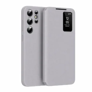 Samsung Galaxy S26 Ultra Smart View Wallet Case | PU Leather Smart Window Phone Cover