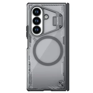Nillkin Iceblade Prop Magnetic Case for Samsung Galaxy Z Fold 7 | Built-in Kickstand, Airbag Drop Protection & MagSafe Compatible Clear Frosted Cover