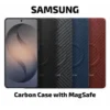 Galaxy S25 Ultra Carbon Magnet Case | Thin Carbon-Synthetic Fiber Cover & Magsafe Compatible