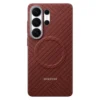 Galaxy S25 Ultra Carbon Magnet Case | Thin Carbon-Synthetic Fiber Cover & Magsafe Compatible