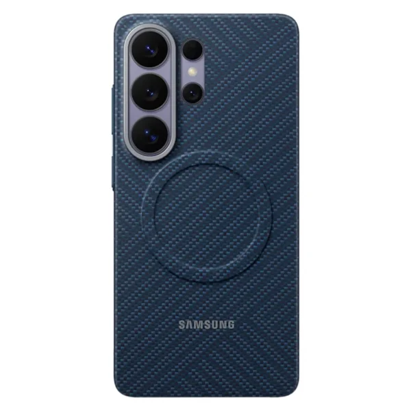 Galaxy S25 Ultra Carbon Magnet Case | Thin Carbon-Synthetic Fiber Cover & Magsafe Compatible