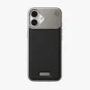 NJOYNY Aluminum Leather Case for iPhone 17 | MagSafe Aroma Cover