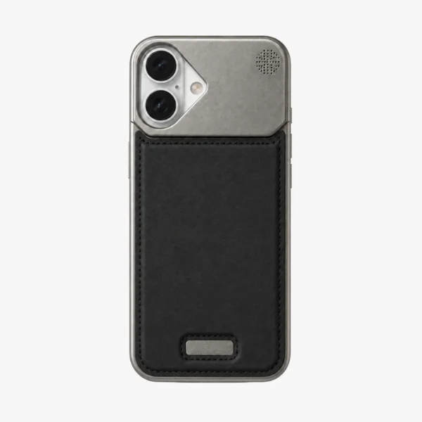 NJOYNY Aluminum Leather Case for iPhone 17 | MagSafe Aroma Cover