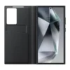 Samsung Galaxy S24 Ultra Smart View Wallet Case | Leather Flip Cover with Card Holder & Screen Protection
