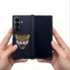 Santa Barbara Savanna Embroidered Leather Case for Samsung Galaxy Z Fold 8 Ultra
