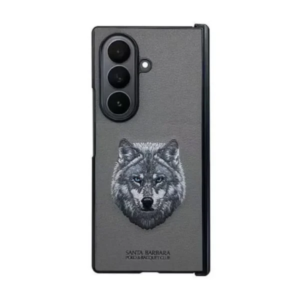 Santa Barbara Savanna Embroidered Leather Case for Samsung Galaxy Z Fold 8 Ultra